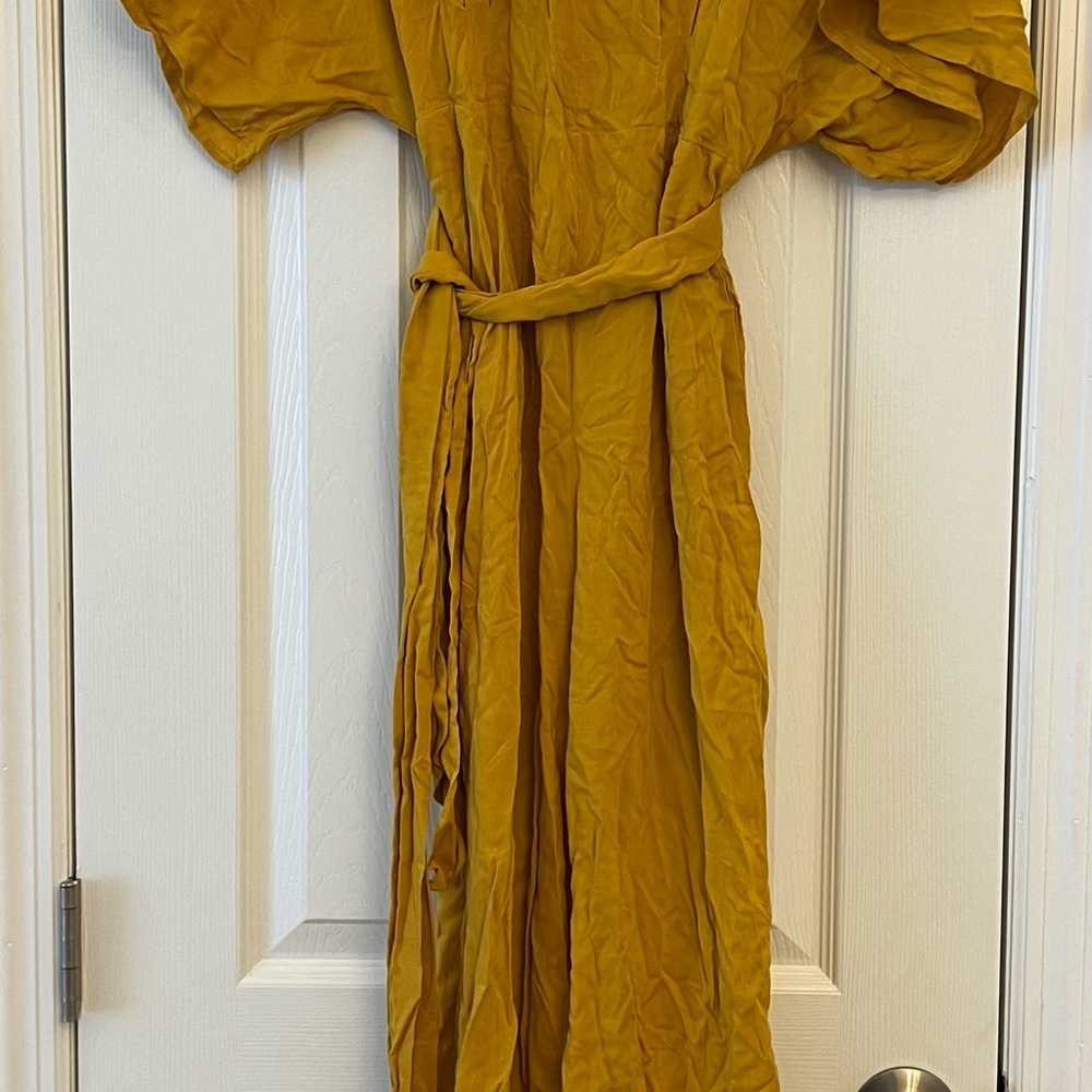 Mustard Seed Yellow Jumpsuit